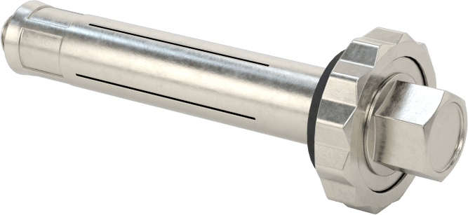 Altıgen Tahrikli Perçinler, Çelik, 5/16" Altıgen Genişlik, 0,25“ - 0,5” Malzeme Kalınlığı için