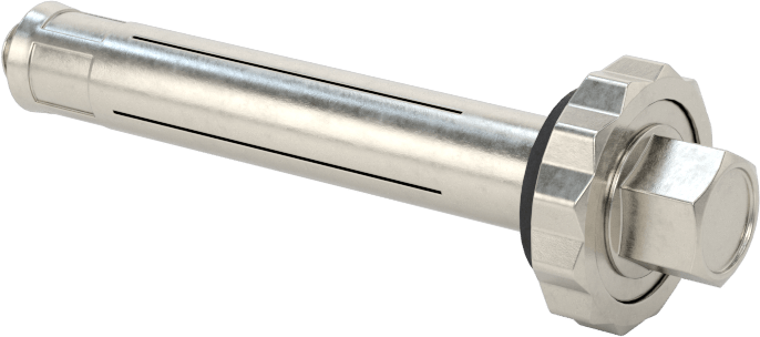 Altıgen Tahrikli Perçinler, 18-8 Paslanmaz Çelik, 5/16" Altıgen Genişlik, 0,5“-0,75” Malzeme Kalınlığı için