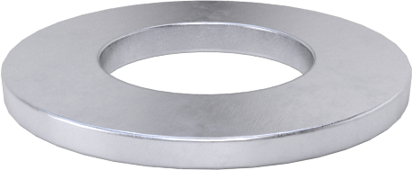 Aşırı Sıcaklık Belleville Disk Yayı, 1/4" Mil Çapı için, 0.255" ID, 1/2" OD, 0,04" Kalınlık