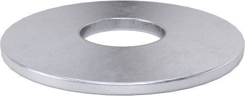Aşırı Sıcaklık Belleville Disk Yayı, 1/4" Mil Çapı için, 0.255" ID, 3/4" OD, 0,041 inç Kalınlık