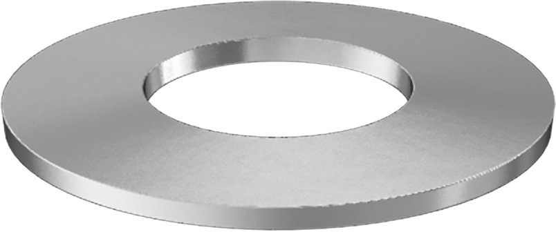 Korozyona Dayanıklı Belleville Disk Yayı, 0,164" Mil Çapı için, 0.164" ID, 0.343" OD, 0,0160" Kalınlık