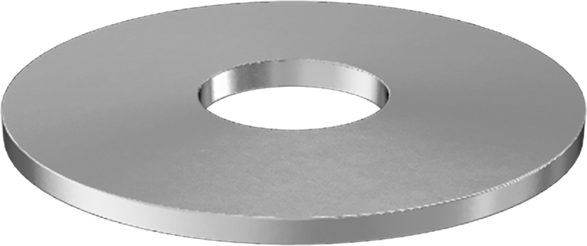 Korozyona Dayanıklı Belleville Disk Yayı, 0,216" Mil Çapı için, 0.220" ID, 0.687" OD, 0,0340 inç Kalınlık
