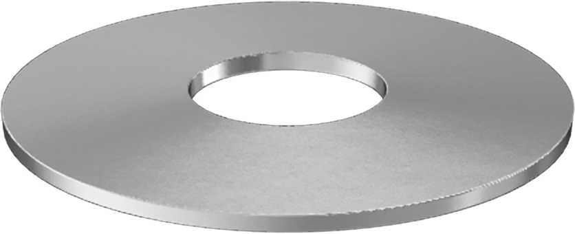 Korozyona Dayanıklı Belleville Disk Yayı, 1/4" Mil Çapı için, 0.255" ID, 0.75" OD, 0,0250 inç Kalınlık