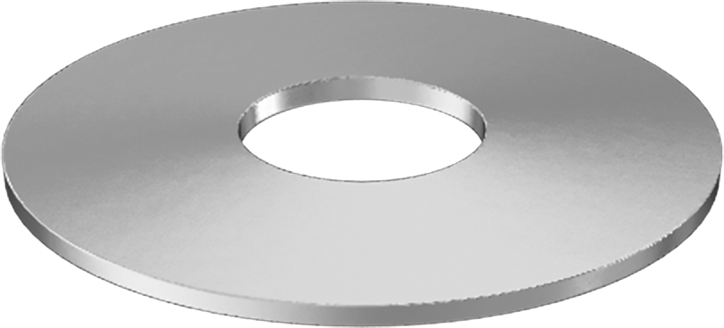 Korozyona Dayanıklı Belleville Disk Yayı, 3/16" Mil Çapı için, 0.190" ID, 0.562" OD, 0,0190 inç Kalınlık