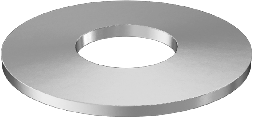 Korozyona Dayanıklı Belleville Disk Yayı, 1/4" Mil Çapı için, 0.255" ID, 0.637" OD, 0,0320" Kalınlık