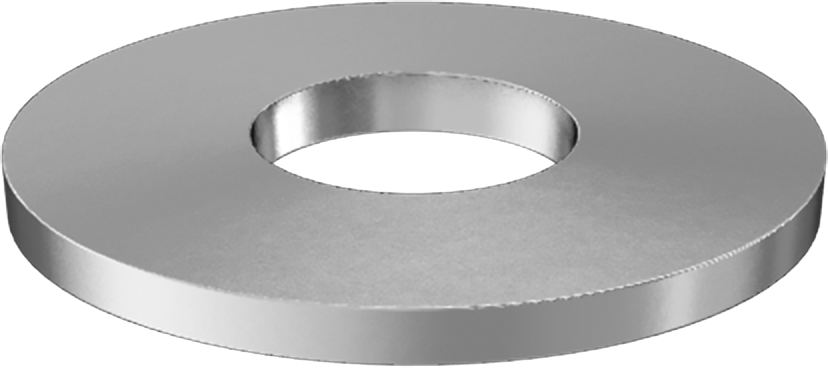 Korozyona Dayanıklı Belleville Disk Yayı, 1/4" Mil Çapı için, 0.265" ID, 0.687" OD, 0,0520 inç Kalınlık