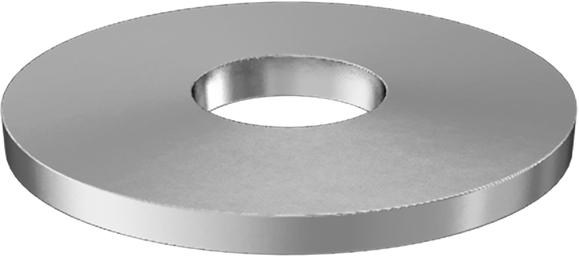 Korozyona Dayanıklı Belleville Disk Yayı, 1/4" Mil Çapı için, 0.265" ID, 0.812" OD, 0,0610" Kalınlık