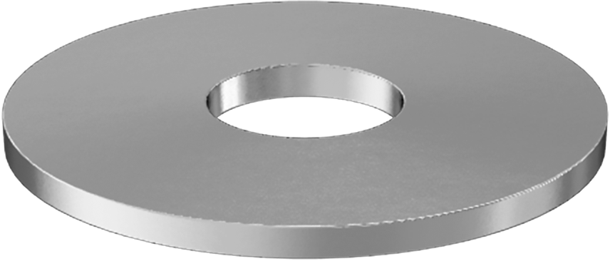 Korozyona Dayanıklı Belleville Disk Yayı, 9/32" şaft çapı için, 0.281" ID, 0.875" OD, 0,0500" Kalınlık