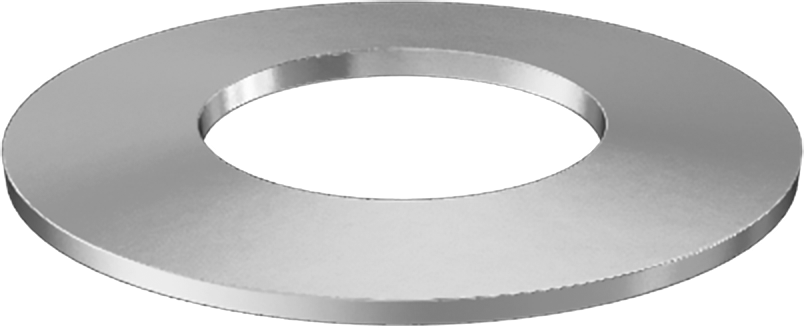 Korozyona Dayanıklı Belleville Disk Yayı, 1/8" Mil Çapı için, 0.125" ID, 0.25" OD, 0,0090" Kalınlık