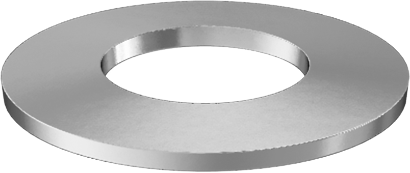 Korozyona Dayanıklı Belleville Disk Yayı, 1/8" Mil Çapı için, 0.125" ID, 0.25" OD, 0,0130 inç Kalınlık