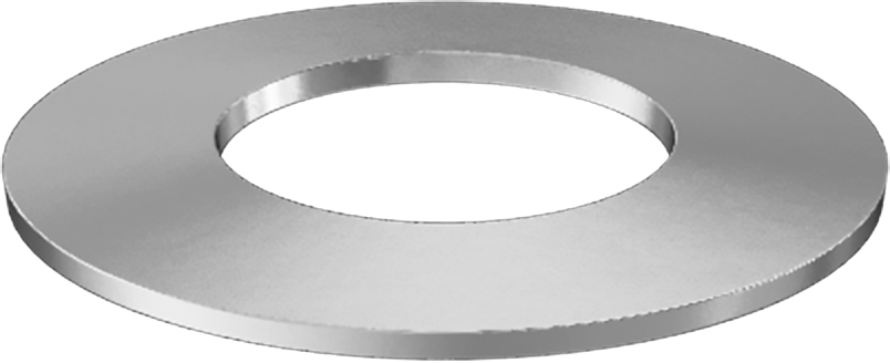 Korozyona Dayanıklı Belleville Disk Yayı, 1/4" Mil Çapı için, 0.255" ID, 0.5" OD, 0,0180 inç Kalınlık