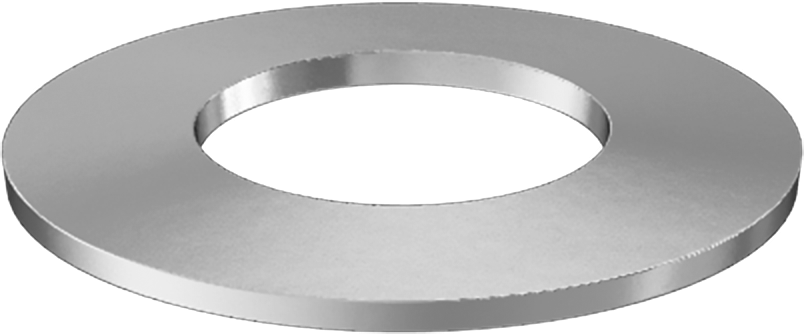 Korozyona Dayanıklı Belleville Disk Yayı, 1/4" Mil Çapı için, 0.255" ID, 0.5" OD, 0,0220" Kalınlık