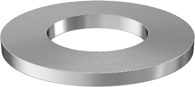 Korozyona Dayanıklı Belleville Disk Yayı, 1/4" Mil Çapı için, 0.255" ID, 0.5" OD, 0,0380" Kalınlık