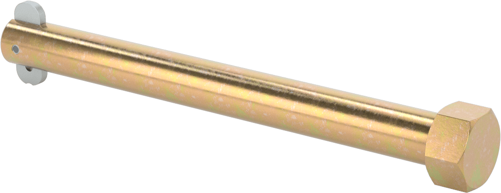 Toggle'lı Çatal Pimi, 5/8" Çap, 6" Kullanılabilir Uzunluk