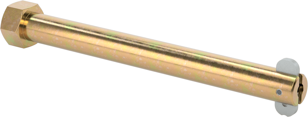 Toggle'lı Çatal Pimi, 5/8" Çap, 6" Kullanılabilir Uzunluk