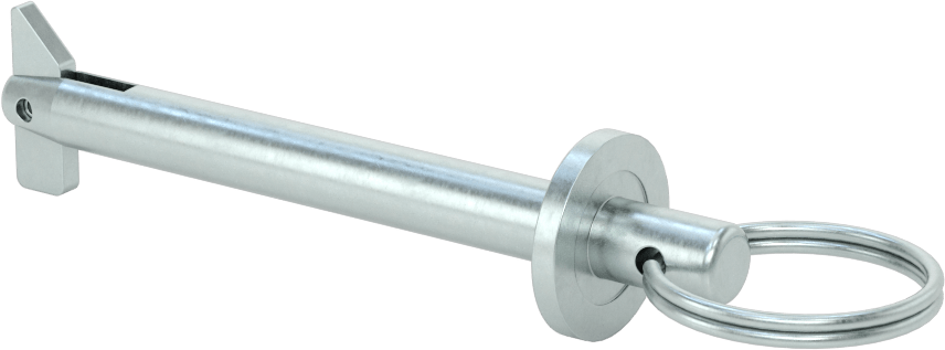 Toggle'lı Çatal Pimi, Halka Tutucu, Çinko Kaplamalı Karbon Çelik, 10 mm Çap, 70 mm Uzunluk