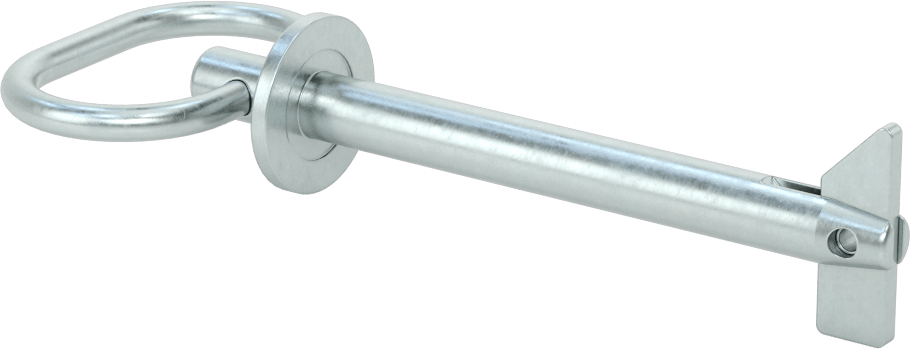 Toggle'lı Çatal Pimi, Döngü Tutamak, Çinko Kaplamalı Karbon Çelik, 12 mm Çap, 90 mm Uzunluk