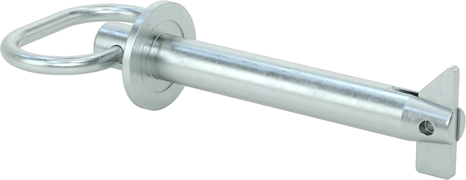 Toggle'lı Çatal Pimi, Döngü Tutamak, Çinko Kaplamalı Karbon Çelik, 16 mm Çap, 90 mm Uzunluk