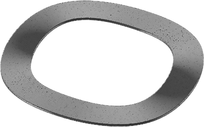 Dalgalı Disk Yay, Yüksek Karbonlu Çelik, 0.459" ID, 0.608" OD, 0,008" Kalınlık