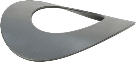 Kavisli Disk Yaylar, 0,164" Mil Çapı için, 0.174" ID, 0.322" OD, 0,0050 inç Kalınlık