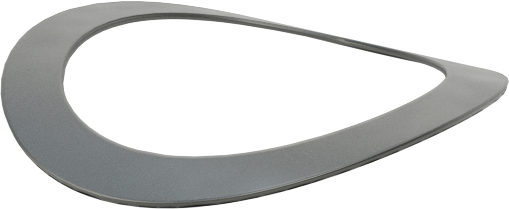 Kavisli Disk Yaylar, 7/8" Mil Çapı için, 0.925" ID, 1.225" OD, 0,016 inç Kalınlık