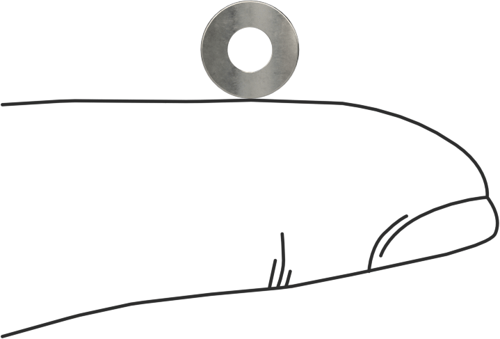 Korozyona Dayanıklı Kavisli Disk Yaylar, 1/8" Mil Çapı için, 0.138" ID, 0.302" OD, 0,0080" Kalınlık