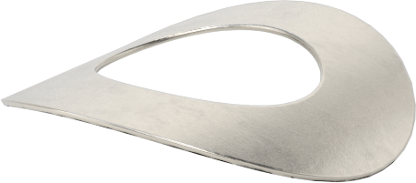 Korozyona Dayanıklı Kavisli Disk Yaylar, 1/4" Mil Çapı için, 0.265" ID, 0.490" OD, 0,0075 inç Kalınlık