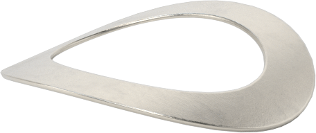 Korozyona Dayanıklı Kavisli Disk Yaylar, 5/16" Mil Çapı için, 0.331" ID, 0.490" OD, 0,0075 inç Kalınlık