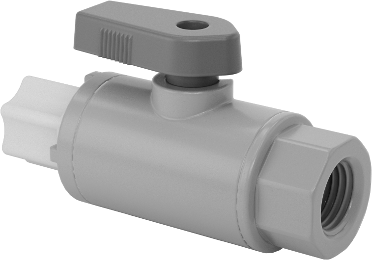 İçme Suyu için Açma/Kapama Vanası, 1/4" Dış Çaplı Boru x 1/4 NPT Dişi için Sıkıştırma Bağlantı Elemanı