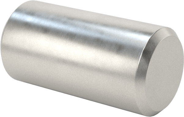 Çıkarılabilir Pim, Yüksek Mukavemetli 4140 Alaşımlı Çelik, 1/4" Çap, 1/2" Uzunluk