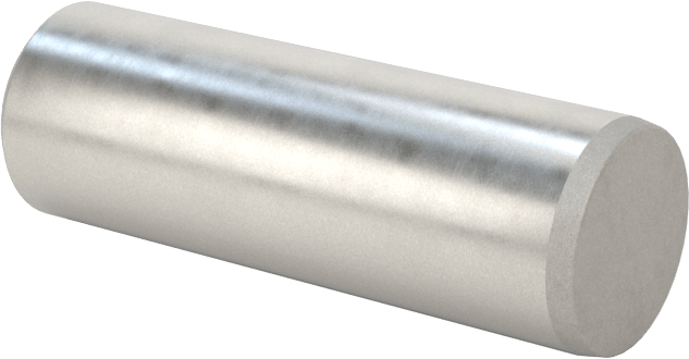 Çıkarılabilir Pim, Yüksek Mukavemetli 4140 Alaşımlı Çelik, 1/4" Çap, 3/4" Uzunluk