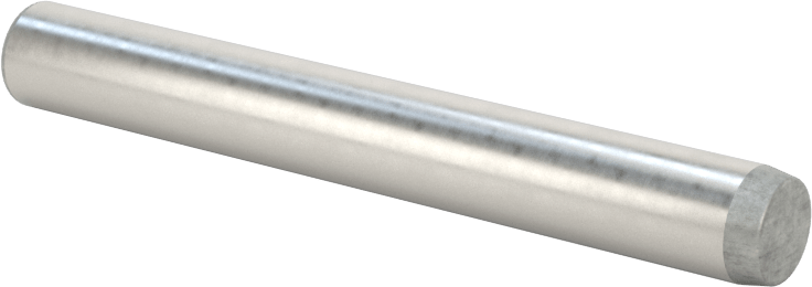 Çıkarılabilir Pim, Yüksek Mukavemetli 4140 Alaşımlı Çelik, 1/4" Çap, 2" Uzunluk