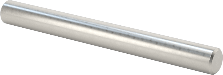 Çıkarılabilir Pim, Yüksek Mukavemetli 4140 Alaşımlı Çelik, 1/4" Çap, 2-1/2" Uzunluk