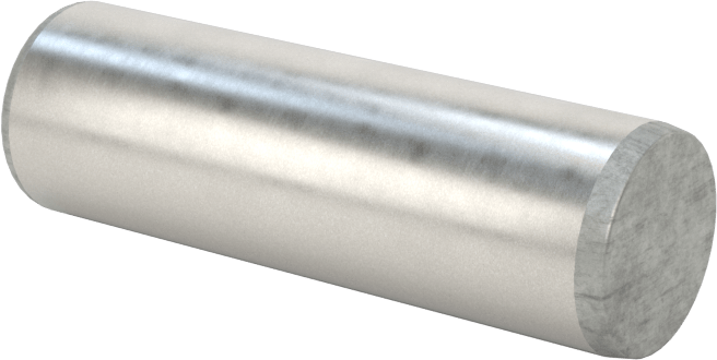 Çıkarılabilir Pim, Yüksek Mukavemetli 4140 Alaşımlı Çelik, 5/16" Çap, 1" Uzunluk