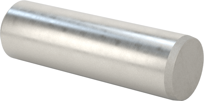 Çıkarılabilir Pim, Yüksek Mukavemetli 4140 Alaşımlı Çelik, 3/8" Çap, 1-1/4" Uzunluk