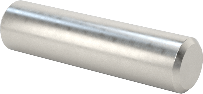 Çıkarılabilir Pim, Yüksek Mukavemetli 4140 Alaşımlı Çelik, 3/8" Çap, 1-1/2" Uzunluk