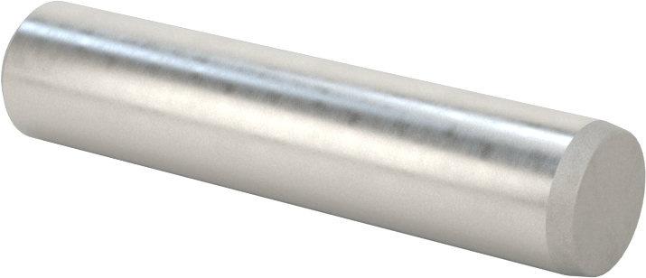 Çıkarılabilir Pim, Yüksek Mukavemetli 4140 Alaşımlı Çelik, 3/8" Çap, 1-3/4" Uzunluk