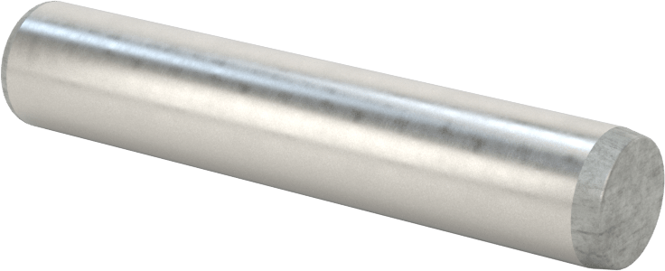Çıkarılabilir Pim, Yüksek Mukavemetli 4140 Alaşımlı Çelik, 3/8" Çap, 2" Uzunluk