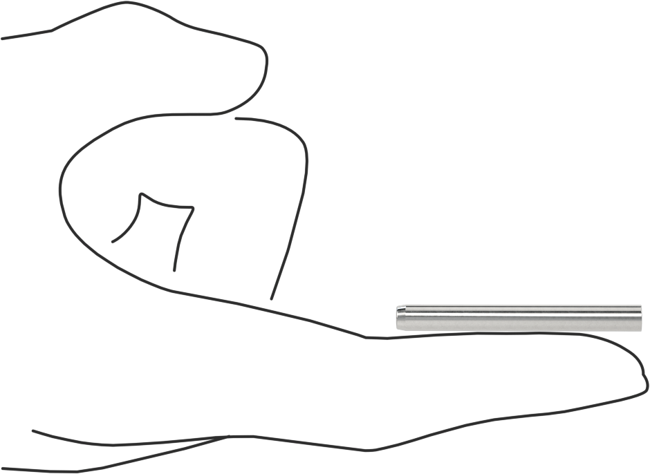 Çıkarılabilir Pim, 18-8 Paslanmaz Çelik, 3/16" Çap, 1-3/4" Uzunluk