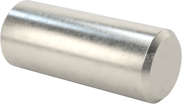 Çıkarılabilir Pim, 18-8 Paslanmaz Çelik, 1/4" Çap, 5/8" Uzunluk