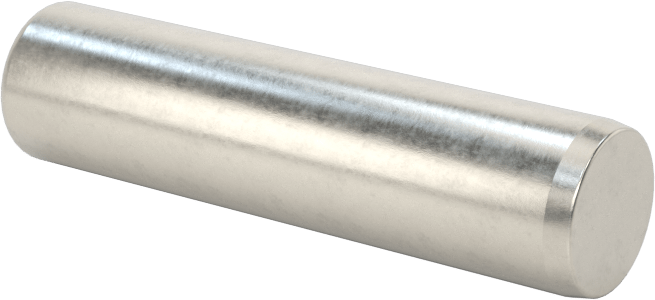 Çıkarılabilir Pim, 18-8 Paslanmaz Çelik, 1/4" Çap, 1" Uzunluk
