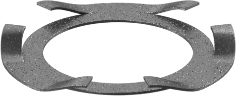 Parmak Disk Yayları, 6203 Rulman Anma Numarası için, 1" ID, 0,0180 inç Kalınlık