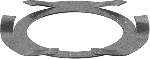 Parmak Disk Yayları, 6005 için, 6204 ve 6303 Rulman Ticaret No., 1.189" ID, 1.83" OD