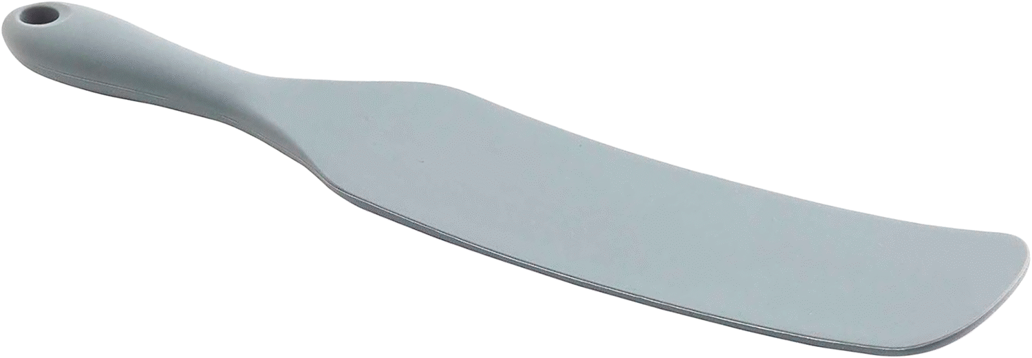 Yuvarlak Bıçaklı Silikon Spatula, 1-7/8“ Genişlik x 8-3/4” Uzunluk