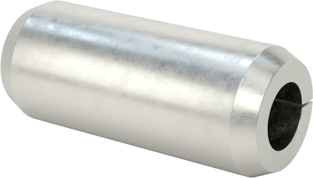 İçi Boş Pim, 10 mm Çap, 24 mm Uzunluk