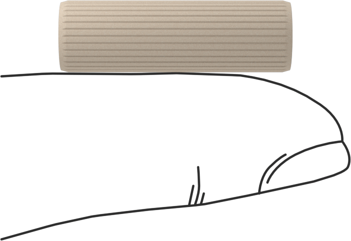 Ahşap Dübeller, 5/16" Çap, 1" Uzunluk