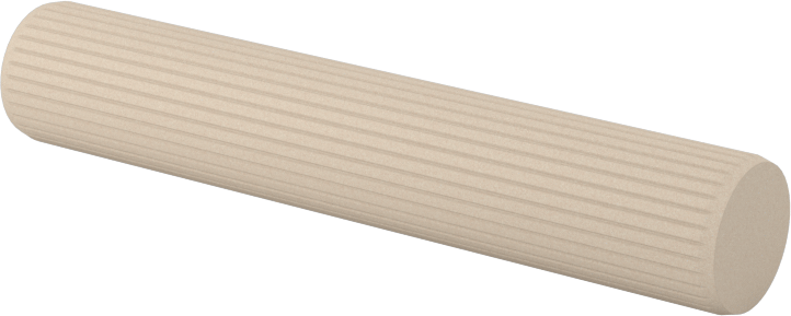 Ahşap Dübeller, 5/16" Çap, 1-3/4" Uzunluk
