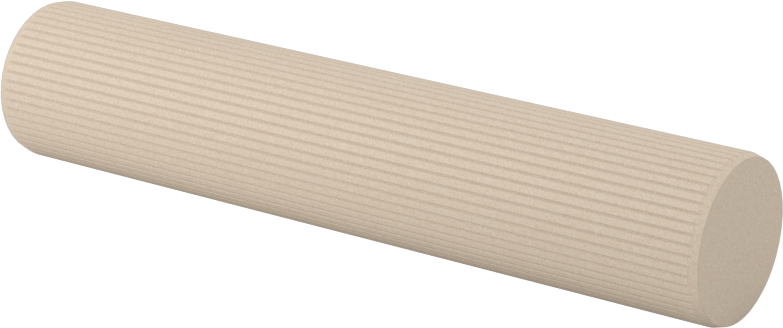 Ahşap Dübeller, 1/2" Çap, 2-1/2" Uzunluk
