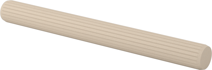 Ahşap Dübeller, 5 mm Çap, 50 mm Uzunluk