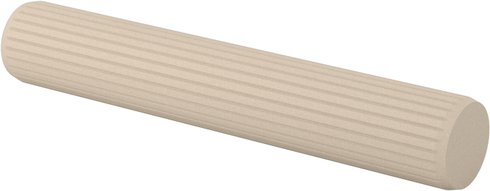 Ahşap Dübeller, 1/4" Çap, 1-1/2" Uzunluk